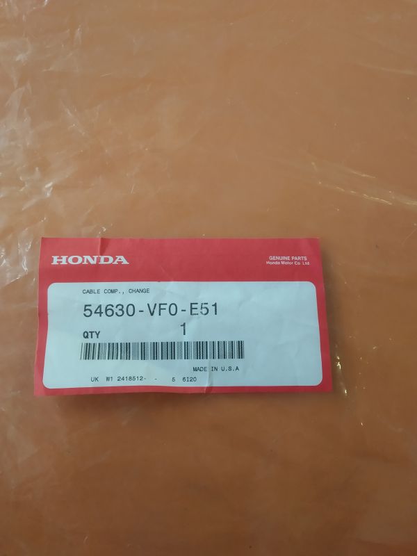 Bowden pojezdu variátoru sekačky HONDA HRD536 TXE